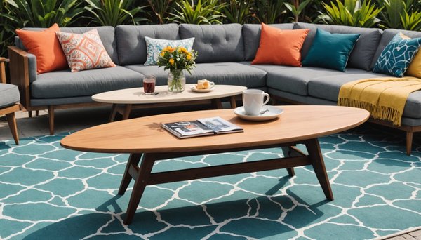 Louer une table basse surf pour un événement à thème tendance