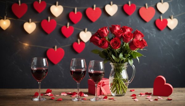 Des décorations saint-valentin pour une soirée inoubliable
