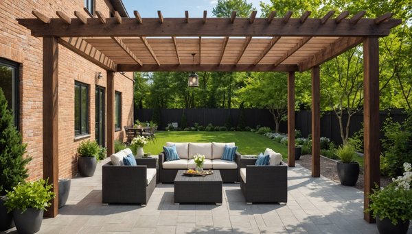 Aménagez votre extérieur avec une pergola bioclimatique moderne